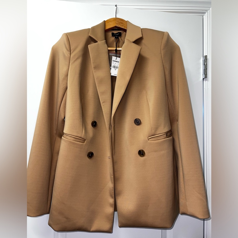NWTS EXPRESS DOUBLE KNIT BLAZER XS